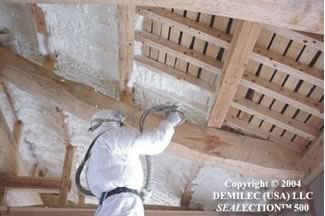Spraying SEALECTION 500